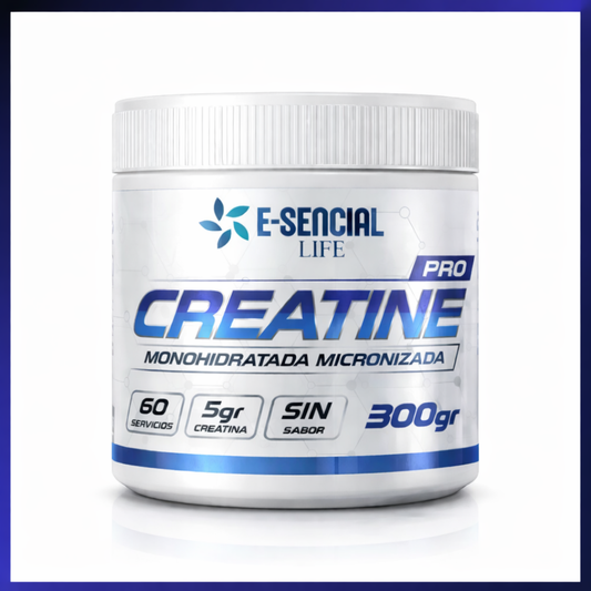 Creatina Pro E-SENCIAL 300mg 60 Servicios