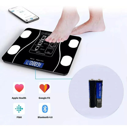 Bascula Smart Pro: Control Corporal Avanzado y Sincronización Móvil