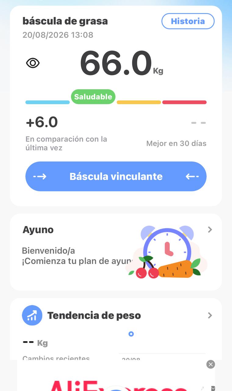 Bascula Smart Pro: Control Corporal Avanzado y Sincronización Móvil